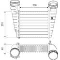 Intercooler VALEO - 818720