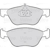 Jeu de plaquettes de frein avant VALEO - 301023
