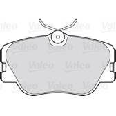 Jeu de plaquettes de frein avant VALEO - 301315