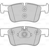 Jeu de plaquettes de frein avant VALEO - 302269