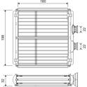 Kachelradiateur, interieurverwarming VALEO - 811508