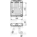 Kachelradiateur, interieurverwarming VALEO - 811532