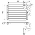 Kachelradiateur, interieurverwarming VALEO - 811555