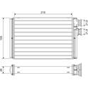 Kachelradiateur, interieurverwarming VALEO - 811576