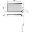 Kachelradiateur, interieurverwarming VALEO - 811578