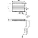 Kachelradiateur, interieurverwarming VALEO - 811579