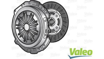 VALEO 828142 Kit d'embrayage (Volant moteur, disque, mécanisme et butée  hydraulique)