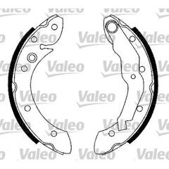 Kit de freins arrière (prémontés) VALEO - 553730