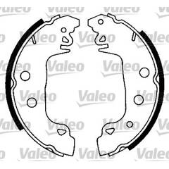 Kit de freins arrière (prémontés) VALEO - 554635