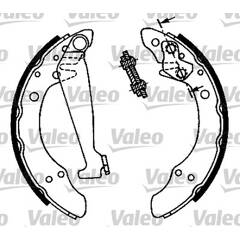 Kit de freins arrière (prémontés) VALEO - 554728