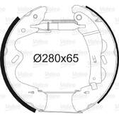 Kit de freins arrière VALEO - 554904