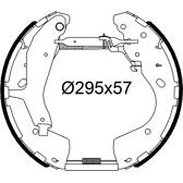 Kit de freins arrière VALEO - 554915