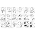 Kit de  joints toriques, climatisation VALEO - 509205