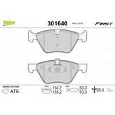 Kit pastiglie freno anteriore marca OP Bmw 5 (e39) x5 (e53