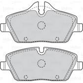 Kit pastiglie freno anteriore VALEO - 302049
