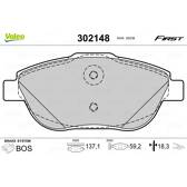 Pastiglie freni per Peugeot 2008 I SUV (2013-2019) - Tomex - TX 14-64 (asse  anteriore)