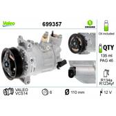 Kompressor, klimatanläggning VALEO - 699357