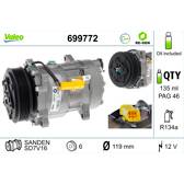 Kompressor, klimatanläggning VALEO - 699772