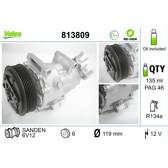 Kompressor, klimatanläggning VALEO - 813809