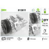 Kompressor, klimatanläggning VALEO - 813811