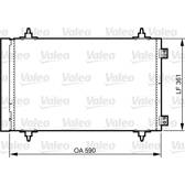 Kondensator, Klimaanlage VALEO - 814366
