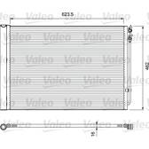 Kondensator, Klimaanlage VALEO - 814410