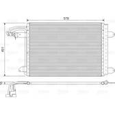 Kondensator, Klimaanlage VALEO - 817777