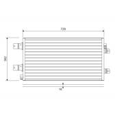 Kondensor, klimatanläggning VALEO - 814003