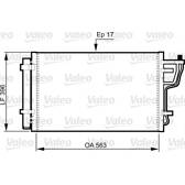 Kondensor, klimatanläggning VALEO - 814351