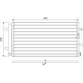 Kondensor, klimatanläggning VALEO - 814370