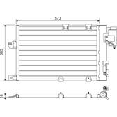 Kondensor, klimatanläggning VALEO - 817505
