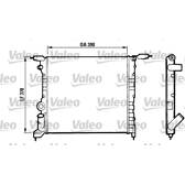 Kühler, Motorkühlung VALEO - 816657