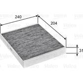 Kupéfilter VALEO - 715752