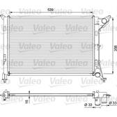Kylare, motorkylning VALEO - 701730
