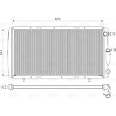 Kylare, motorkylning VALEO - 730140