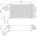 Laddluftkylare VALEO - 817632