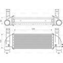 Ladeluftkühler VALEO - 818353