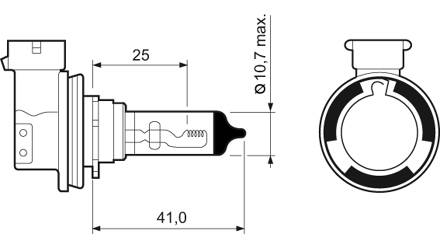 Lampadina- Faro principale VALEO 032522