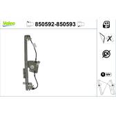 Lève-vitre (sans moteur) VALEO - 850593