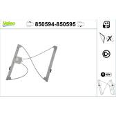 Lève-vitre (sans moteur) VALEO - 850594