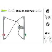 Lève-vitre (sans moteur) VALEO - 850725