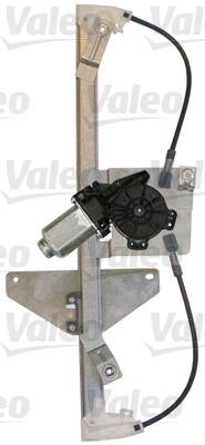 Window regulator, Front