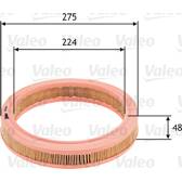 Luchtfilter VALEO - 585657