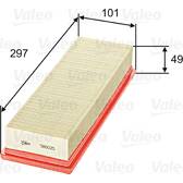 Luftfilter VALEO - 585025