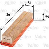 Luftfilter VALEO - 585056