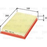 Luftfilter VALEO - 585112