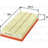 Luftfilter VALEO - 585146