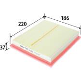 Luftfilter VALEO - 585428