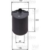 Luftfilter VALEO - 585742