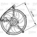 Moteur de ventilateur VALEO - 696378